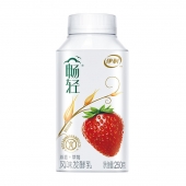 21天 伊利畅轻燕麦+草莓250g
