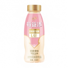 30天 伊利每益添0脂肪百香果味350ml