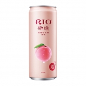 RIO锐澳微醺3度白桃白兰地味鸡尾酒330ml/罐