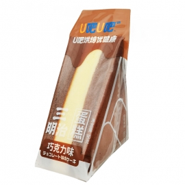 U吧U吧三明治蛋糕巧克力味90g90天/包