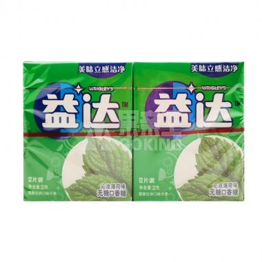 益达口香糖沁凉薄荷味12片/合