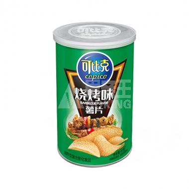 达利园可比克薯片烧烤味45g/罐