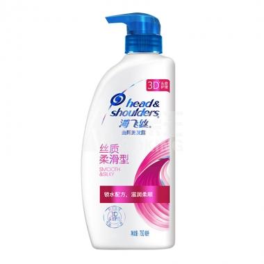 海飞丝去屑丝质柔滑型洗发露750ml/瓶