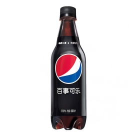 百事可乐中瓶无糖原味汽水500ml/瓶