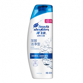 海飞丝深层洁净型去屑洗发露400ml/瓶