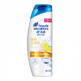 海飞丝清爽去油型去屑洗发露400ml/瓶