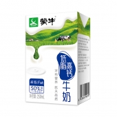 (3月)蒙牛低脂高钙纯牛奶250ml/盒