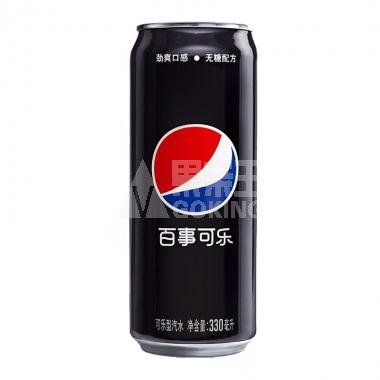 百事可乐原味无糖细长罐330ml/罐