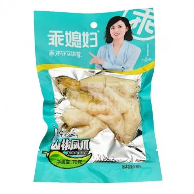 乖媳妇野山椒泡凤爪70g/包