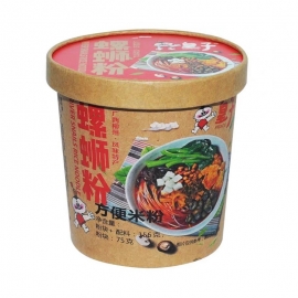 皇子螺蛳粉方便米粉牛卡桶装156g**/桶