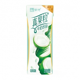 (4月)蒙牛真果粒椰果味250ml/盒