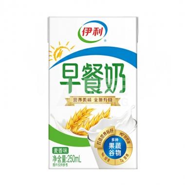 (3月)伊利早餐奶麦香味250ml/盒