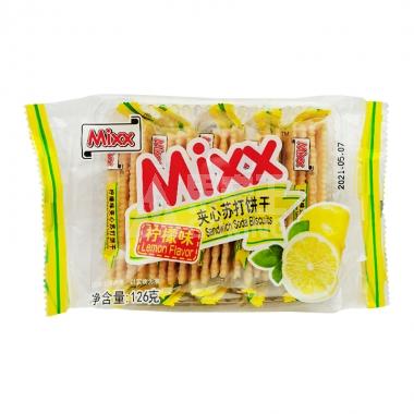 Mixx柠檬夹心苏打饼干126g/包