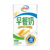 (3月)伊利早餐奶麦香味250ml/盒