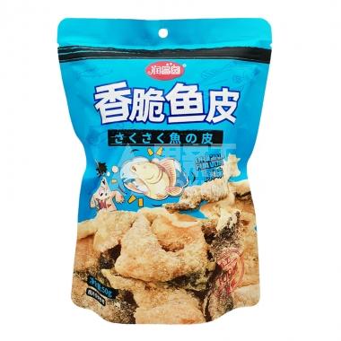 润昌圆香脆鱼皮原味50g/包