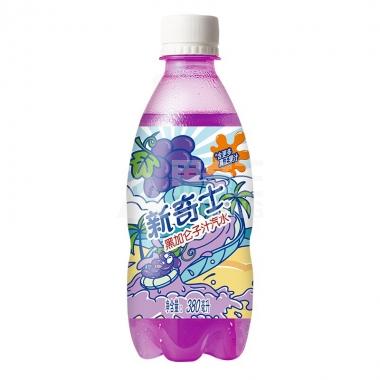 屈臣氏新奇士黑加仑子汁汽水瓶装380ml/瓶