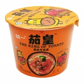 统一茄皇桶面(番茄牛肉)面126g/桶