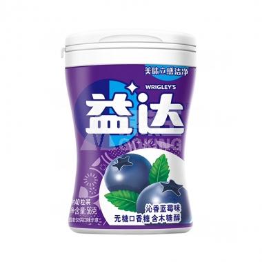 益达木糖醇沁香蓝莓味40粒/瓶