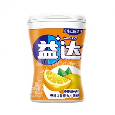 益达口香糖木糖醇香橙味40粒/瓶