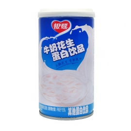 银鹭牛奶花生含花生粒罐装360ml/罐