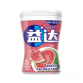 益达口香糖木糖醇西瓜味40粒/瓶