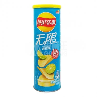 乐事无限青柠味90g/罐