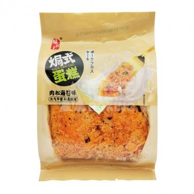 味居上焗式肉松海苔味蛋糕100g120天**/包