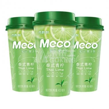 香飘飘Meco蜜谷果汁茶(泰式青柠)400ml/杯