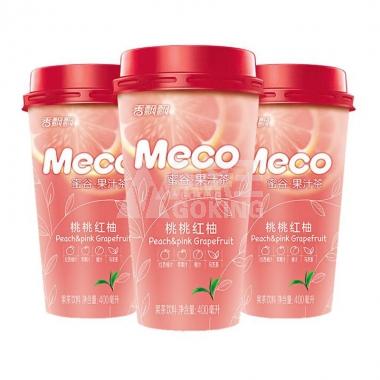 香飘飘桃桃红柚如鲜杯装果茶400ml/杯