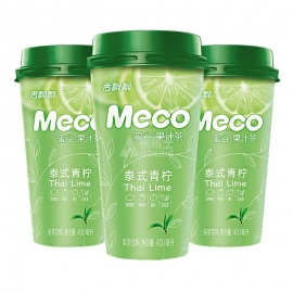 香飘飘泰式青柠如鲜杯装果茶400ml/杯