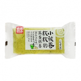 休闲农场抹茶豆乳味蛋糕70g90天/包