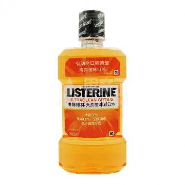 李施德林漱口水天然橙味500ml/瓶