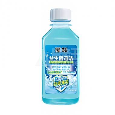 黑妹劲爽薄荷漱口水120ml/瓶