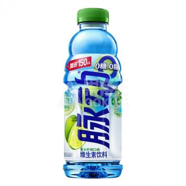 达能脉动0糖清柠口味600ml/瓶