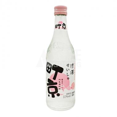 町京白桃味清酒10度360ml/瓶