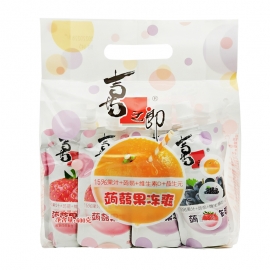 喜之郎蒟蒻果冻爽袋装600g**/袋