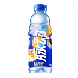 达能脉动雪柚橘子味600ml/瓶