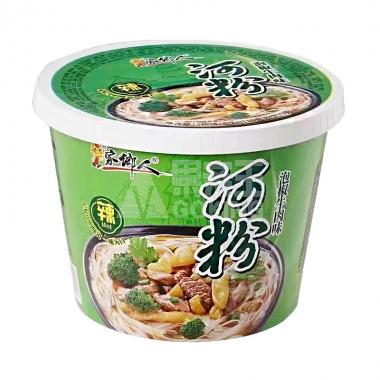 家乡人桶装泡椒牛肉味河粉125g/桶