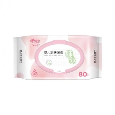 心相印(湿巾)婴儿洁肤湿巾80片**/包