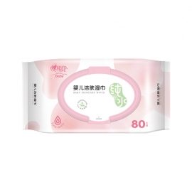 心相印(湿巾)婴儿洁肤湿巾80片**/包