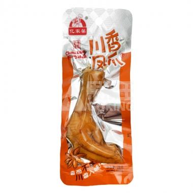 亿家馨川香鸡爪川香味28g/个