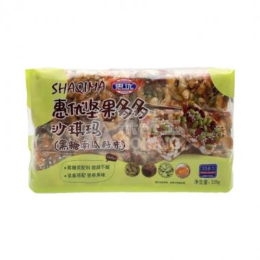 惠优天天旺沙琪玛南瓜籽黑糖味328g/包