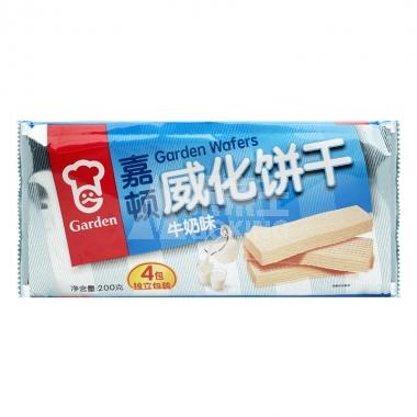 嘉顿威化饼干牛奶味200g/包