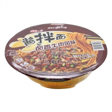 统一酱拌面卤香牛肉酱拌面110g/碗