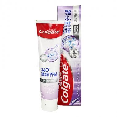 高露洁360°精粹养龈备长炭深洁牙膏120g**/支