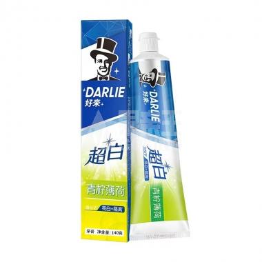 (好来)黑人牙膏超白(青柠薄荷)140g**/支