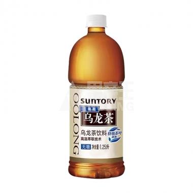 三得利无糖乌龙茶瓶装1.25L/瓶