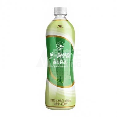 统一阿萨姆煎茶奶绿450ml/瓶