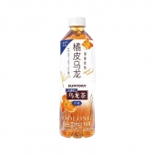 三得利橘皮乌龙无糖乌龙茶瓶装500ml/瓶