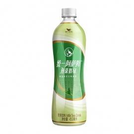 统一阿萨姆煎茶奶绿450ml/瓶